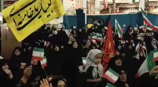 اجتماع عظیم زینبیون در شهرستان خوی