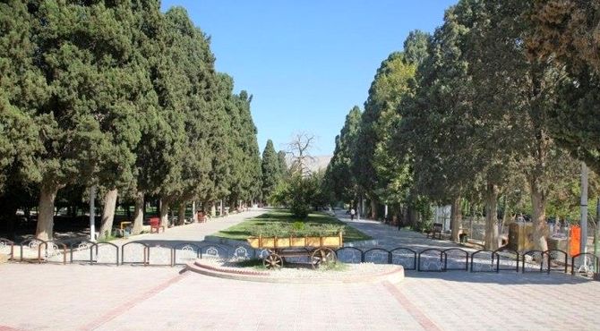 برگزاری نمایشگاه در پارک ولیعصر واقع در فیروزآباد فارس