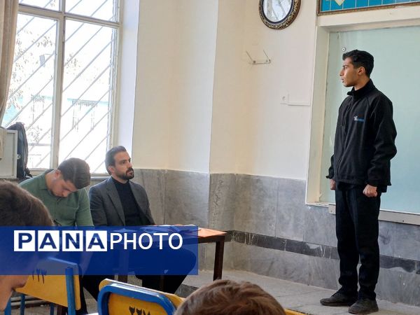 مسابقات آوایی پسران در مقاطع متوسطه اول و دوم در بروجرد