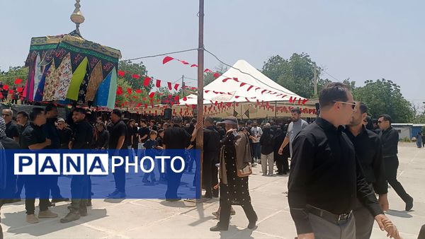 مراسم تاسوعای حسینی در آستانه سید سلطان فقیه‌الدین