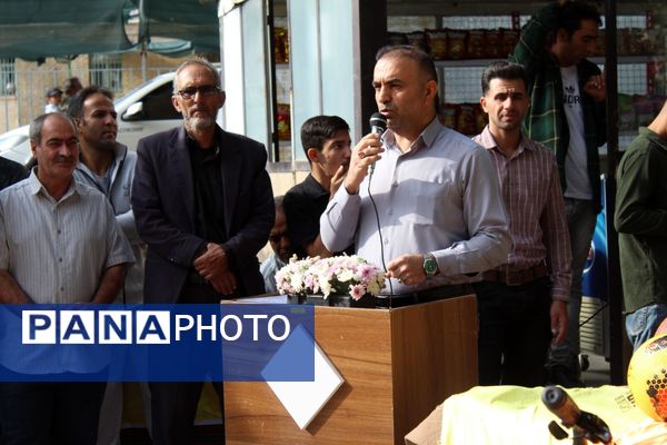 طرح ملی «میدان پویا» در شهرستان سامان افتتاح شد