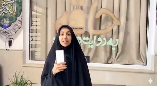 روز دانش‌آموز با رنگ هنر و فرهنگ در دبیرستان دخترانه معارف شهید مطهری یزد