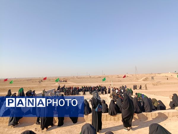 حضور دختران رضویه در اردوی راهیان نور