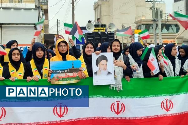 طنین شعار استقلال، آزادی، جمهوری اسلامی در شهرهای مختلف خوزستان