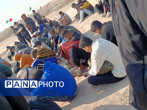 اعزام دانش‌آموزان مدارس ساوجبلاغ به اردوی راهیان نور 