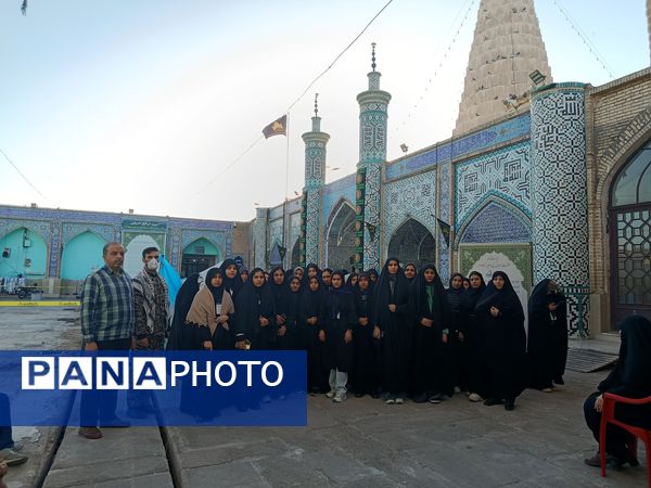 حضور دختران رضویه در اردوی راهیان نور