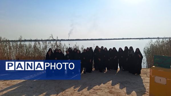 حس و حال دختران دانش‌آموز قم در اردوی راهیان نور