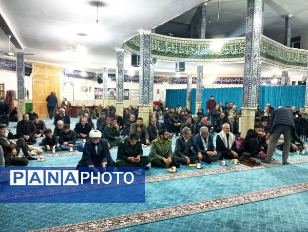 برگزاری مراسم شهرستانی به‌مناسبت تدفین شهیدان نصرالله و صفی‌الدین در شهرستان فیروزکوه