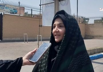 من در راهپیمایی دلدادگان حسینی شرکت کردم تا راه امام حسین (ع) را ادامه بدم