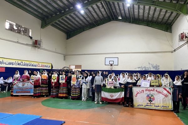 المپیاد ورزشی درون مدرسه ای در چابکسر برگزار شد