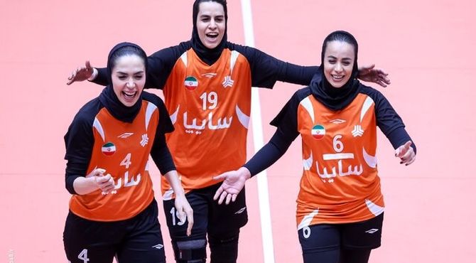 پایان لیگ والیبال زنان با قهرمانی سایپا