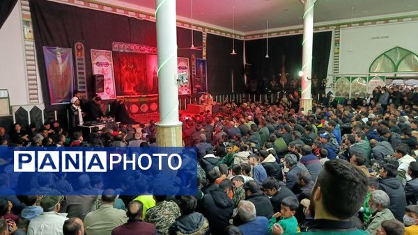 مراسم عزاداری شام شهادت حضرت زهرا (س) در کاشمر