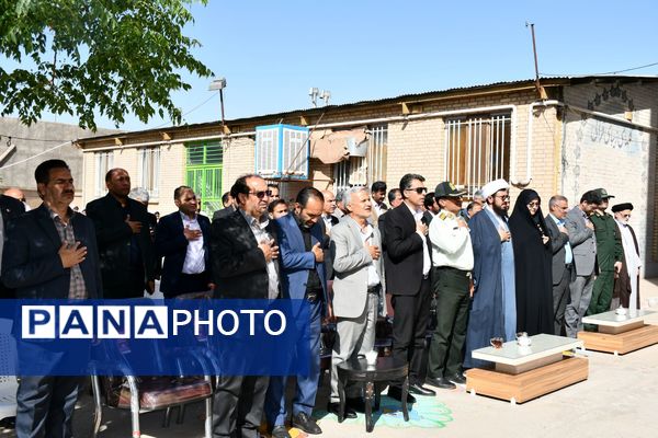  "سپاس معلم"  در مدرسه حاج حسن اسدی شهر فیض آباد مه‌ولات