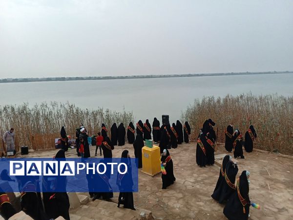 بازدید خادم الشهدا از منطقه عملیاتی کربلای 4