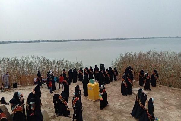 بازدید خادم الشهدا از منطقه عملیاتی کربلای 4