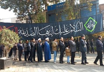 عزاداری ایام فاطمیه در شهرستان خوی