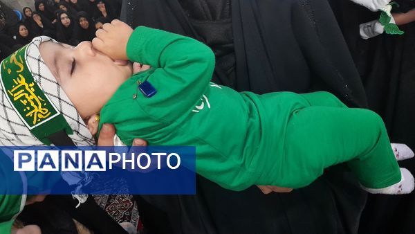 همایش بزرگ شیر خوارگان حسینی در روستای مارکده