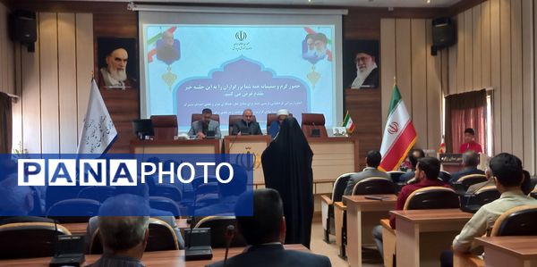 جلسه شورای آموزش و پرورش در شهرستان زاوه