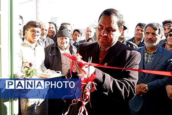 افتتاح چمن مصنوعی روستای قوژد