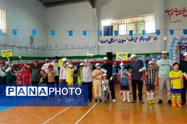 آیین افتتاحیه «میدان پویا» در قرچک