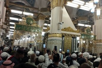 تداوم آموزش‌های حج در مدینه؛ دانش‌آموزان در مسیر تکمیل احکام و آمادگی معنوی مناسک حج