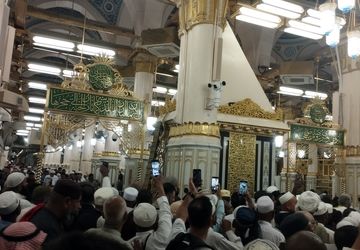 تداوم آموزش‌های حج در مدینه؛ دانش‌آموزان در مسیر تکمیل احکام و آمادگی معنوی مناسک حج