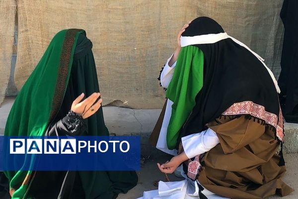 عطر حریم رضوی و جلوه‌ی عشق علوی در مدرسه امان‌الهی اسلامشهر پیچید