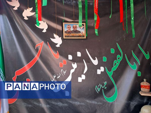مواکب فرهنگی و پذیرایی در روز اربعین در امامزاده محروق و ابراهیم نیشابور 