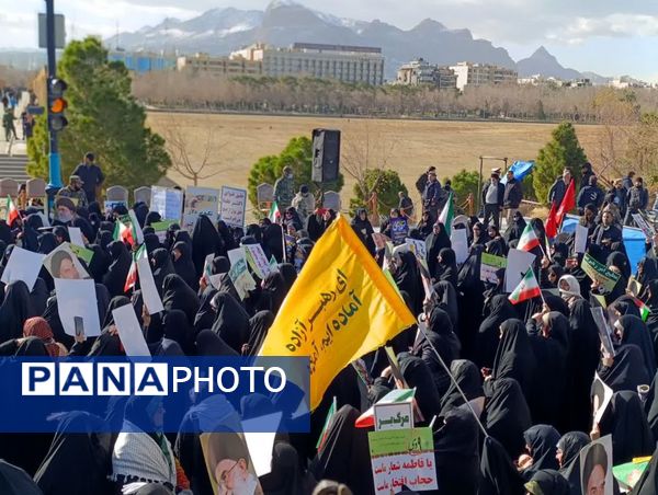 مراسم نهم دی روز ایمان و بصیرت در اصفهان