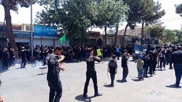 مهدیه کاشمر؛ میزبان عزاداری روز هشتم محرم 