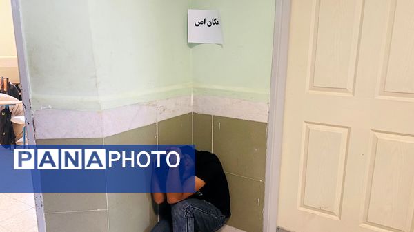 تمرین مقابله با بحران در هنرستان شهید باهنر باخرز