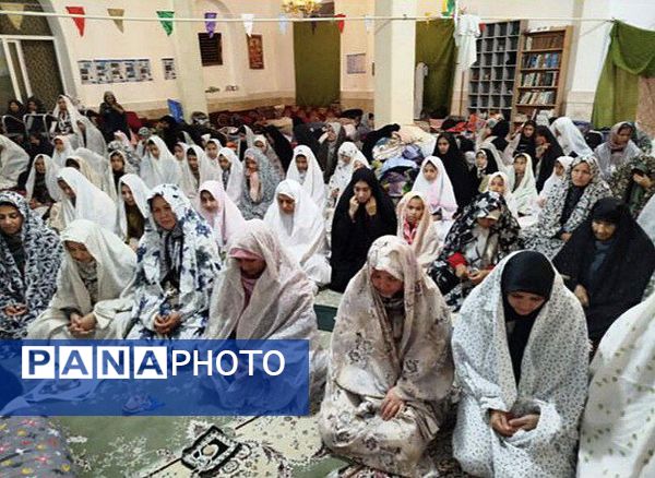 اعتکاف دانش آموزی در مساجد شهرستان مانه 