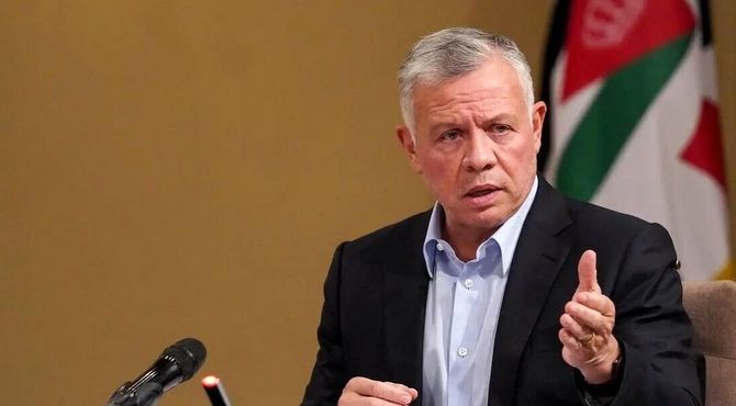 پیام پادشاه اردن به اسرائیل:اردن با الحاق کرانه باختری مخالف است