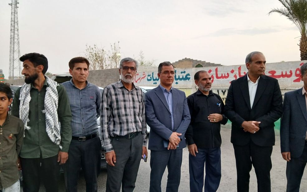 اعزام موکب شهدای مدافع حرم شهرستان عنبرآباد به کربلای معلی 