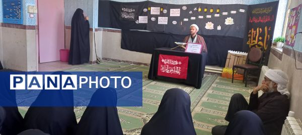 مراسم سوگواری ایام فاطمیه در مدارس بخش سراب میمه 