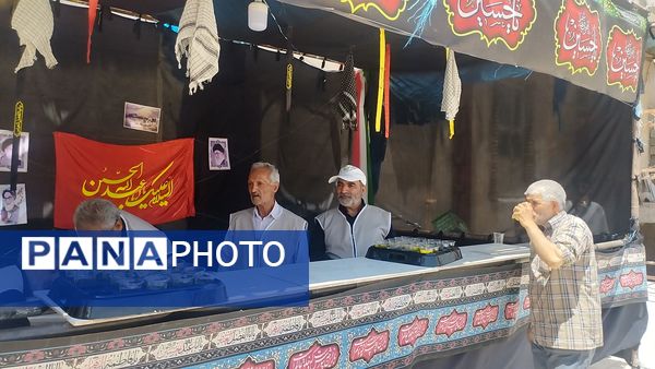 برپایی موکب در شهرستان خلیل آباد 