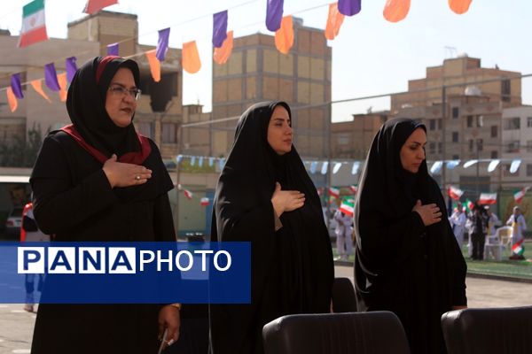 برگزاری المپیاد ورزشی درون مدرسه‌ای در بهارستان‌دو