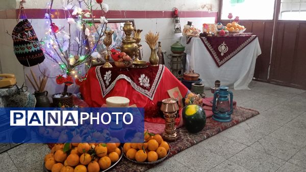 یلدای مهربانی با طعم پرتقال در دبستان شهید نجفی فدافن