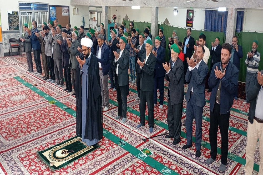 دومین  نماز جمعه آبان  ماه در شهر بار نیشابور 