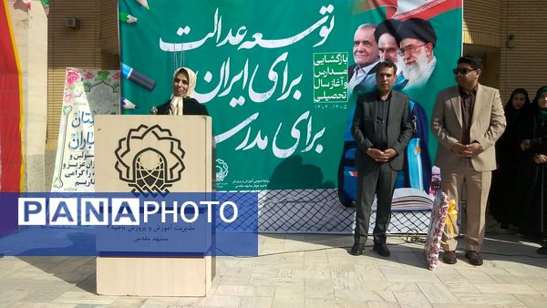 نواخته شدن زنگ مهر،زنگ خیرین و زنگ ایثار  در دبیرستان حسین ملایی