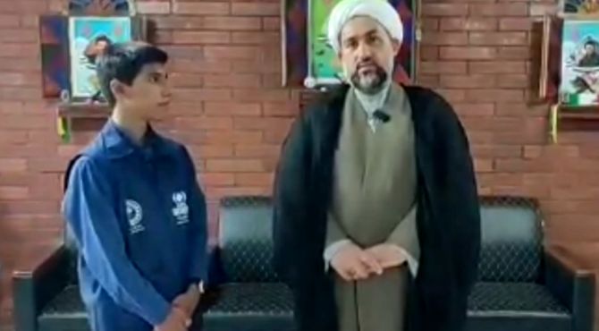 برگزاری کارگاه آموزشی با محوریت «جهاد تبیین» در دبیرستان شاهد علامه طباطبایی ناحیه دو شهرری 