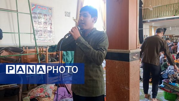 جلوه‌هایی از اعتکاف پسران آشخانه 