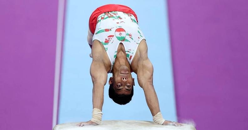 سهیمه ارزشمند  ژیمناست ایرانی در المپیک پاریس