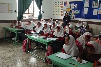 طرح کالک نویسی کانون یاران در مدرسه پیامبر اعظم آشخانه