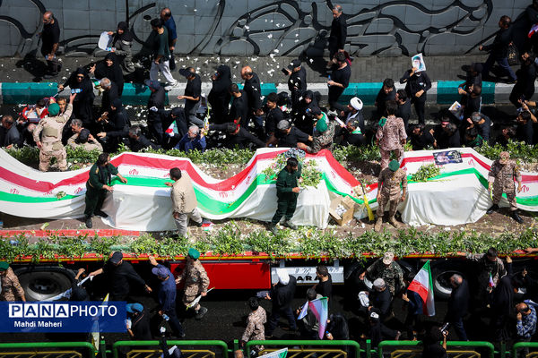 تشییع شهدای اقتدار در تهران - 3