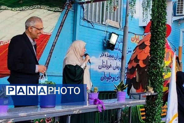 برگزاری مراسم افتتاحیه طرح مصباح الهدی در دبستان ۲۲ بهمن ۲ ناحیه یک شهرری