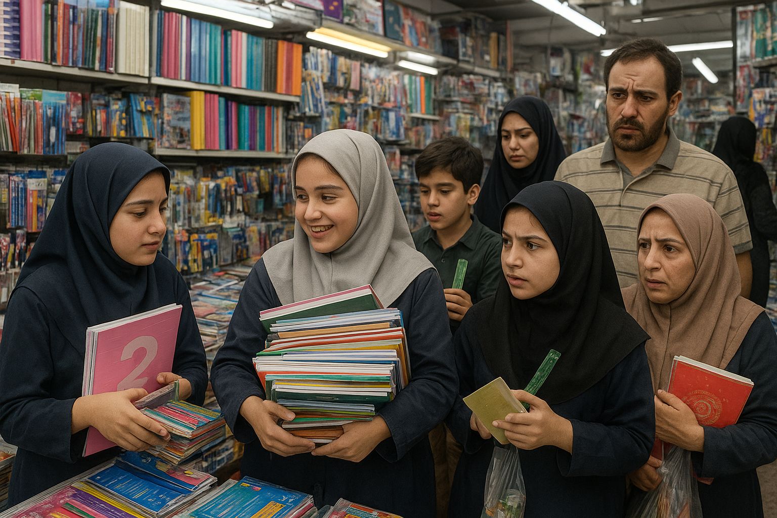 مصرفگرایی در خرید لوازمالتحریر؛ چالش پنهان دانشآموزان در مسیر یادگیری