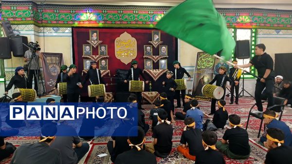 سوگواره احلی‌من‌العسل در شهرستان سمنان 