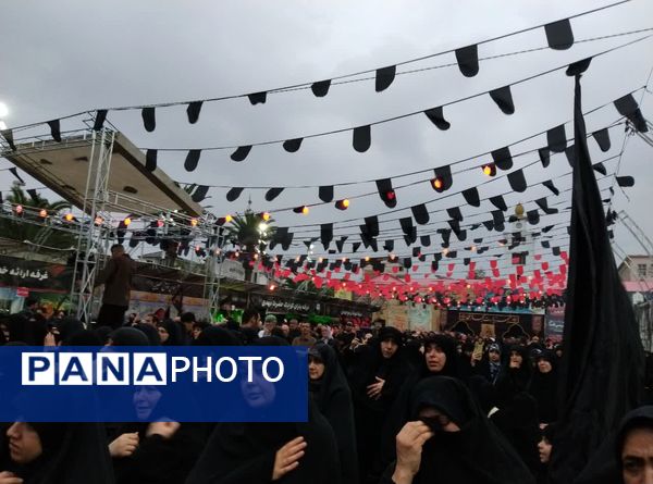 راهپیمائی بزرگ جاماندگان اربعین حسینی در رشت