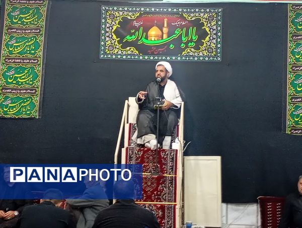 مراسم عزاداری شب عاشورا در شهر عشق آباد
